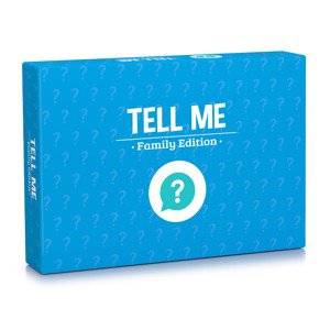 Spielehelden Tell me... Family Edition/Powiedz... rodzina, gra towarzyska, 100+ pytań, liczba graczy: 2+, wiek: od 8 lat, język angielski