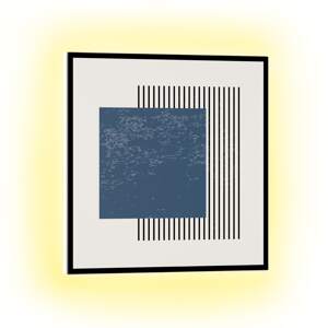 Klarstein Mojave 500 Smart, panel grzewczy na podczerwień 2 w 1, grzejnik, 60 x 60 cm, 500 W, podświetlenie RGB