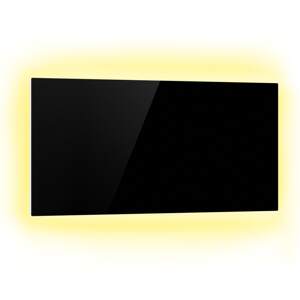Klarstein Mojave 1000 Smart, panel grzewczy na podczerwień 2 w 1, grzejnik, 120 x 60 cm, 1000 W, podświetlenie RGB