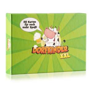 Spielehelden Dorfkinder XXL/Wiejskie dzieci XXL, gra alkoholowa, 110 kart, liczba graczy: 2-8, wiek: 18+, język niemiecki