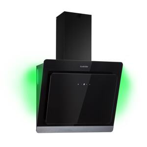 Klarstein Aurora Eco 60, okap kuchenny, 550 m³/h, 60 cm, skośny, oświetlenie ambientowe, klasa energetyczna A+