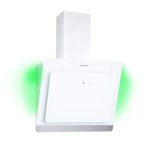 Klarstein Aurora Eco 60, okap kuchenny, 550 m³/h, 60 cm, skośny, oświetlenie ambientowe, klasa energetyczna A+