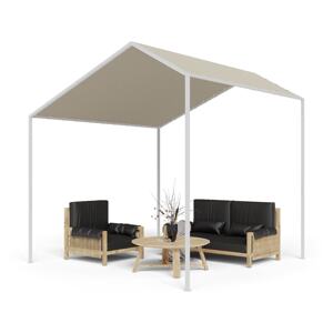 Blumfeldt La Rochelle, altana ogrodowa, pawilon, dach dwuspadowy, poliester, aluminium, UPF 50+