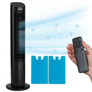 Klarstein Mistral, klimator 5 w 1, wentylator, nawilżacz, oczyszczacz powietrza, jonizator, 360 m³/h, pilot