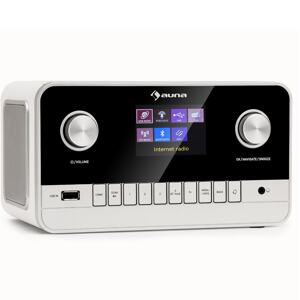 Auna Connect 100 MKII, radio internetowe, odtwarzacz multimedialny, Bluetooth, DAB/DAB+, sterowanie za pomocą aplikacji