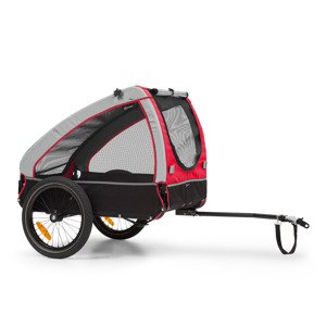 KLARFIT Husky, przyczepka rowerowa dla psa, ok. 250 l, 600D Oxford Canvas