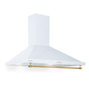 Klarstein Montblanc 90, okap kuchenny, 90 cm, 610 m³/h, 165 W, 2 x 1,5 W, LED, reling