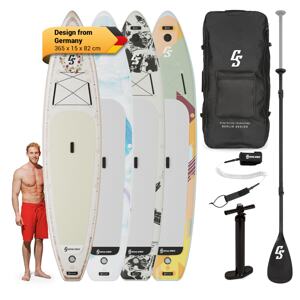 Capital Sports Kipu Allrounder 365, pompowana deska SUP, cruiser, zestaw