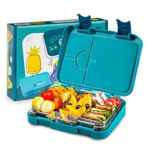 Klarstein junior Lunchbox, 6 przegródek, 21,3 x 15 x 4,5 cm , bez BPA