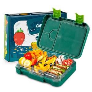 Klarstein junior Lunchbox, 6 przegródek, 21,3 x 15 x 4,5 cm , bez BPA