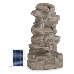 Blumfeldt Stonehenge XL, fontanna solarna, oświetlenie LED, poliresin, akumulator litowo-jonowy