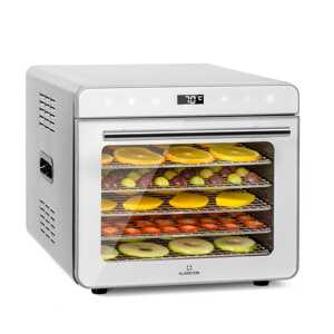 Klarstein Shaftesbury, suszarka spożywcza do suszenia grzybów, owoców, warzyw i ziół, 700 W, minutnik, 30-85°C, ekran dotykowy