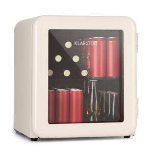 Klarstein PopLife, lodówka na napoje, chłodziarka, 48 l, 0-10°C, styl retro