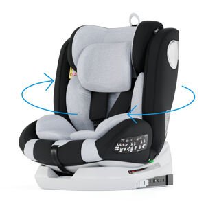 Babify Onboard 360°, fotelik samochodowy, 0-12 lat, ISOFIX, uprąż 5-punktowa, R44/04