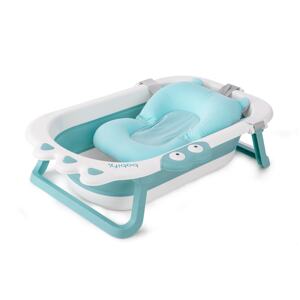 Babify Folding Baby, składana wanienka dla niemowląt, lekka, z poduszką