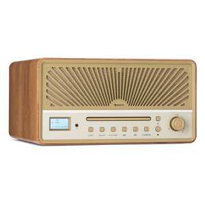 Auna Glastonbury DAB, radio z odtwarzaczem CD, głośniki stereo, BT, DAB/FM, MP3, USB, line in