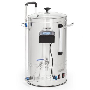 Klarstein Brauheld Smart 35, kocił zacierny, 2500 W, 35 l. 100°C, pompa obiegowa, stal nierdzewna