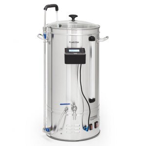 Klarstein Brauheld Smart 45, kocił zacierny, 2500 W, 45 l, 100°C, pompa obiegowa, stal nierdzewna
