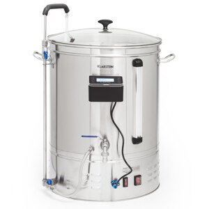 Klarstein Brauheld Smart 65, kocił zacierny, 2500 W, 65 l, 100°C, pompa obiegowa, stal nierdzewna