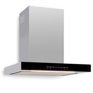 Klarstein Alinea 60 Smart, okap kuchenny przyścienny, kominowy, 60 cm, Wi-Fi, A++, 500 m³/h, panel dotykowy