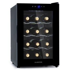 Klarstein Barolo 12 Uno, chłodziarka do wina, 37 l, 12 butelek, 11-18°C, SingleZone