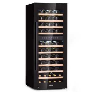 Klarstein Barossa 73 Duo, chłodziarka do wina, 2 strefy, 192 l, 73 butelki, dotykowy panel sterowania