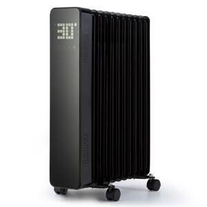 Sanford Smart, grzejnik olejowy, 2500 W, programator czasowy, wyświetlacz LED, panel dotykowy, aplikacja Klarstein