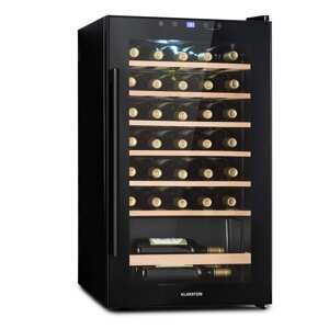 Klarstein Barossa 32 Uno, chłodziarka do wina, 1 strefa, 95 l/36 butelek, wyświetlacz dotykowy