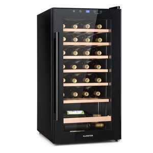 Klarstein Barossa 29 Uno, chłodziarka do wina, 1 strefa, 88 l/28 butelek, wyświetlacz dotykowy