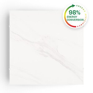 Klarstein Santorini Smart, panel grzewczy na podczerwień, grzejnik, 60 x 60 cm, 500 W, programator czasowy, IP24