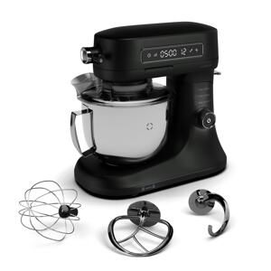 Klarstein Chiara robot kuchenny, 1600 W, 12 poziomów obrotów, miska ze stali nierdzewnej, wyświetlacz LCD, akcesoria