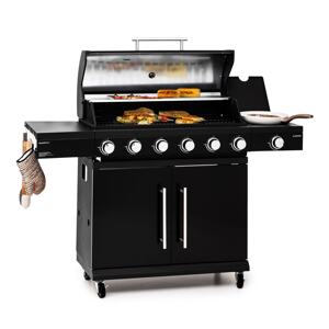 Klarstein Valdosta 6.1, grill gazowy, 6 + 1 palników o mocy całkowitej 19,3 kW