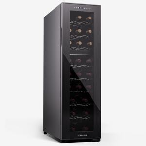 Klarstein Shiraz 24 Duo, chłodziarka do wina, 2 strefy, 75 l, 24 butelki, 5-18°C, dotykowy panel sterowania