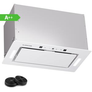 Klarstein Hektor Eco, okap kuchenny do zabudowy, 52 cm, 466 m³/h, panel dotykowy, szkło