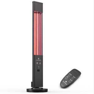 Blumfeldt Heat Guru Plus, promiennik podczerwieni, kolumnowy, 3000 W, 3 poziomy grzania, pilot zdalnego sterowania