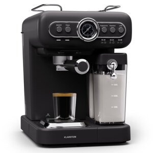 Klarstein Espressionata Evo, ekspres do kawy ciśnieniowy, automatyczny, 1350 W, 19 bar, 1,2 l, 2 filiżanki