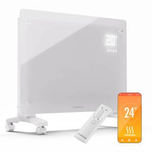 Klarstein Bornholm Smart 1500, grzejnik konwektorowy, 1500 W, Wi-Fi, LED, IP24