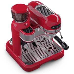 Klarstein Bella Café, ekspres do kawy kolbowy, młynek do kawy, 1550 W, 20 bar, 1,4 l