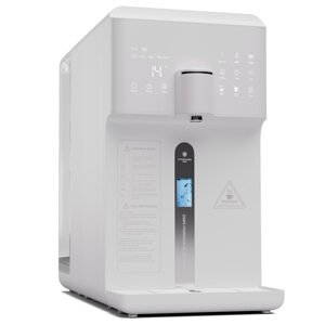 Klarstein AquaFina 6L uzdatniacz wody 5-stopniowa filtracja 6 temperatur wody pojemność 6 litrów wzbogacanie wodorem biały