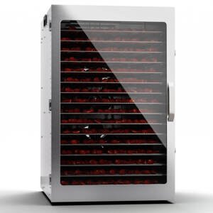 Klarstein Captain Jerky 200, suszarka spożywcza, automat do suszenia, 2000 W, 30-90°C, timer 24 h, stal nierdzewna