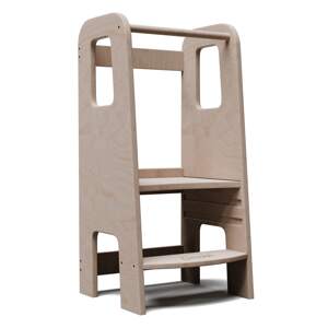 Mobli Ully, wieża edukacyjna Montessori, multiplex 40,5 x 86 x 38 cm, z regulacją wysokości