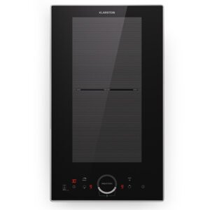 Klarstein Delicatessa Domino Prime, płyta indukcyjna, 2 strefy, 3500 W, samowystarczalna