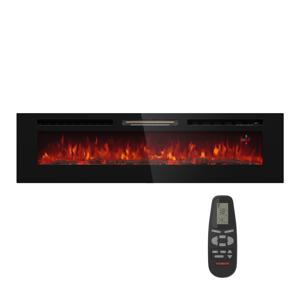 Klarstein Galeras 178, elektryczny kominek ścienny, 1800 W