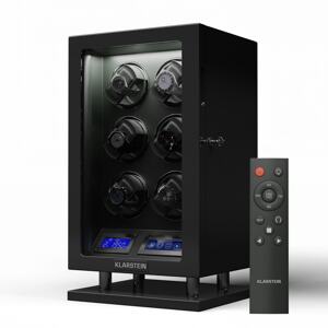 Klarstein Verdon 6, rotomat do zegarków, 6 zegarków, 3 tryby, 5 prędkości, LED, pilot