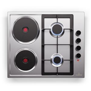 Klarstein MultiChef 4 Hot Plate, płyta elektryczna i gazowa, 4 strefy gotowania, 2 palniki gazowe, 2 pola elektryczne