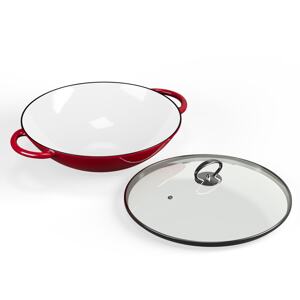 Klarstein Jersey wok - czerwony