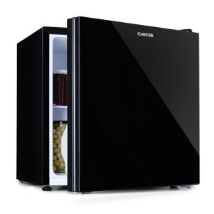 Klarstein Luminance Frost, mini lodówka, 45 l, klasa energetyczna F, zamrażalnik 1,5 l, szklane drzwi