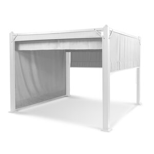 Blumfeldt Pantheon Cortina, altana ogrodowa, pawilon, 3 x 3 m, 4 rolety boczne, dach