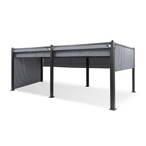 Blumfeldt Pantheon Cortina, altana ogrodowa, pawilon, 3 x 6 m, 4 rolety
