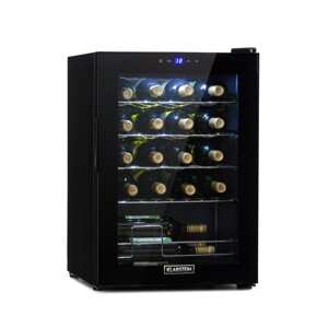 Klarstein Shiraz 20 Uno, chłodziarka do wina 53 l, 20 butelek, dotykowy panel sterowania, 5-18°C